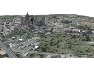Charlotte City 3D Model preview