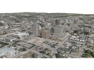 Raleigh City 3D Model preview