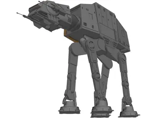 Star Wars All Terrain Armored Transport 3D Model preview