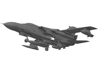 RAF Tornado GR4 3D Model preview