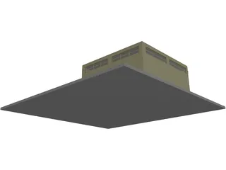 Service Station 3D Model preview