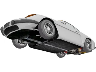 Renault Alpine A110 3D Model preview