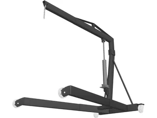 Engine Hoist 3D Model preview