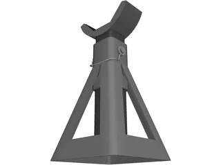 Jack Stand 3D Model preview