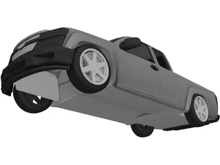 Chevrolet Colorado (2008) 3D Model preview