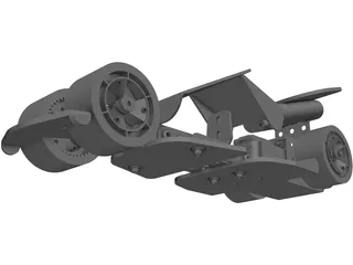 Controlled Car 3D Model preview