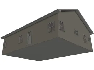 Ranch House [+Interior] 3D Model preview