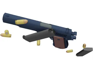 M1911 Load Out 3D Model preview