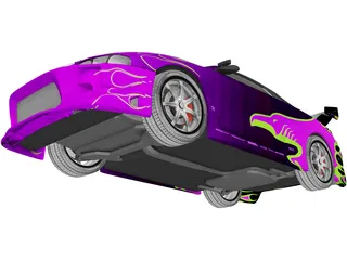 Mitsubishi Eclipse [Tuned] 3D Model preview