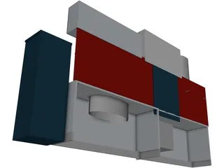 Kitchen 3D Model preview