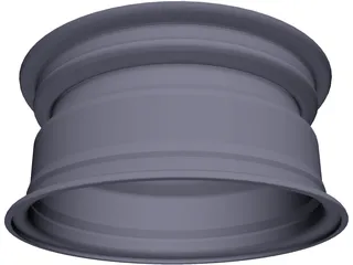 VA Wheel 6x13 3D Model preview