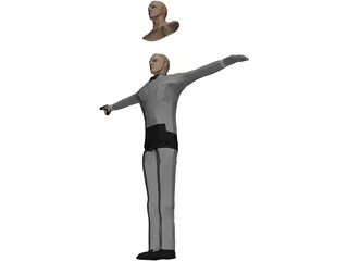 Daniel Craig James Bond Model 3D Model preview