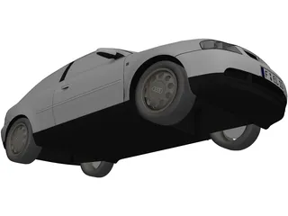Audi A3 3D Model preview