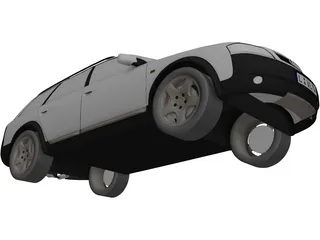 Audi Allroad 3D Model preview