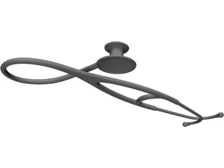 Stethoscope 3D Model preview