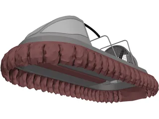 Hovercraft GTX 3D Model preview