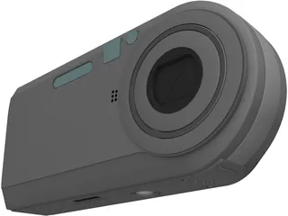 Sony DSC-P150 3D Model preview
