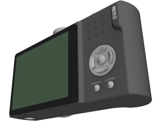 Panasonic Lumix TZ5 3D Model preview
