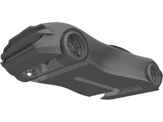 Muscle Car Concept 3D Model preview