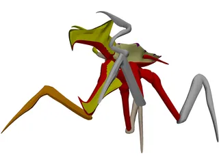 Starship Troopers Arachnid 3D Model preview