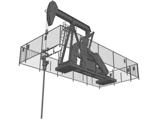 Jack Pump TECSA 3D Model preview