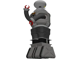 Lost in Space Robot 3D Model preview