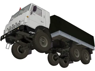 Kamaz 4310 3D Model preview