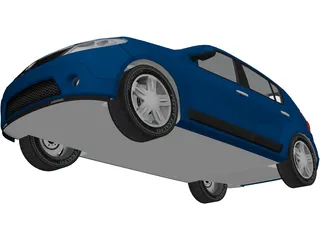 Renault/Dacia Sandero 3D Model preview