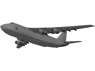 Antonov An-124 3D Model preview
