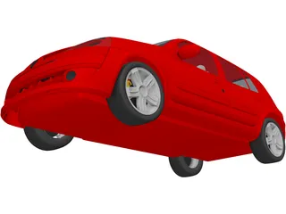 Renault Clio 3D Model preview