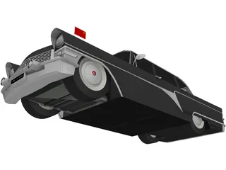 GAZ-13 Chaika 3D Model preview