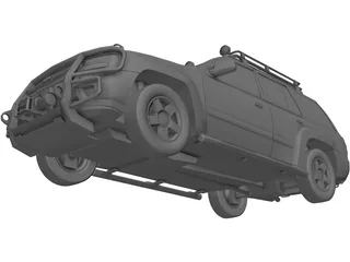 Chevrolet Blazer [Tuned] 3D Model preview