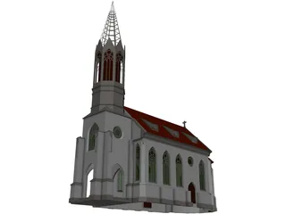 Church 3D Model preview