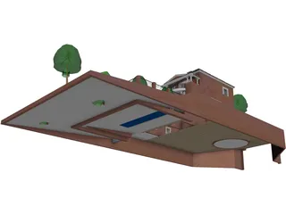 House 3D Model preview
