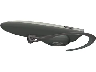 Motorola Bluetooth Earpiece 3D Model preview