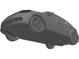 Volkswagen Voyage Comfortline 3D Model preview