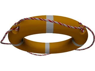 Life Belt 3D Model preview