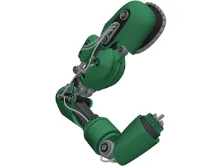 Robot Arm 3D Model preview