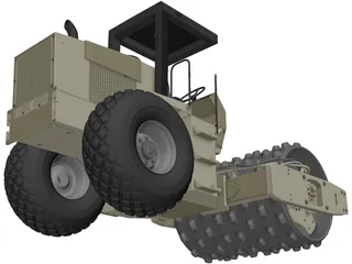 Compactor 3D Model preview