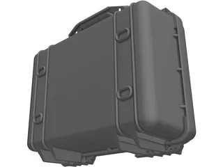 Pelican Case Model 1450 3D Model preview
