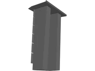 Pulpit 3D Model preview