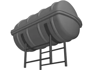 Life Raft 3D Model preview