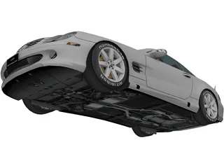 Mercedes-Benz SL500 3D Model preview