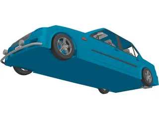 Edag Paradise Concept 3D Model preview