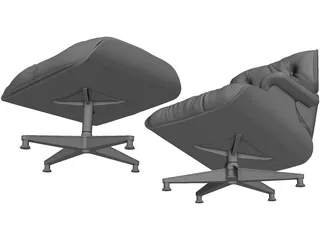 Armchair 3D Model preview