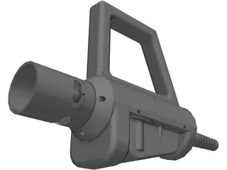 Spray Gun 3D Model preview