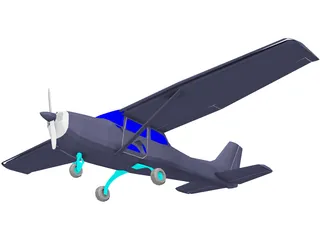 Cessna 3D Model preview