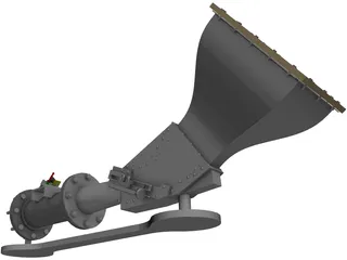 Supersonic Cascade Test Rig 3D Model preview