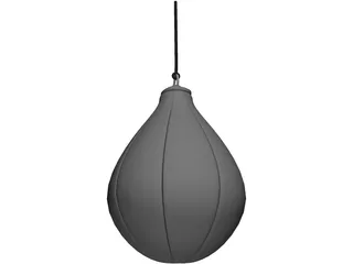 Boxing Pear 3D Model preview