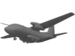 C-27J Spartan 3D Model preview